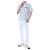 Thom Browne Polo in lino e cotone a tre strisce (Gray) - vista 10