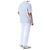 Thom Browne Polo in lino e cotone a tre strisce (Gray) - vista 22