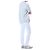 Thom Browne Polo in lino e cotone a tre strisce (Gray) - vista 25