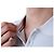 Thom Browne Polo in lino e cotone a tre strisce (Gray) - vista 26