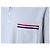Thom Browne Polo in lino e cotone a tre strisce (Gray) - vista 27