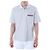 Thom Browne Polo in lino e cotone a tre strisce (Gray) - vista 4