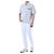 Thom Browne Polo in lino e cotone a tre strisce (Gray) - vista 7