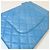 Chanel Clutch Medium Blu Sfumata con Grande Logo CC - vista 6