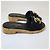 Pantofole Chanel in Tweed Oro - vista 10