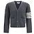 Thom Browne Merinowolle-Cardigan mit Anker-Intarsia