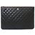 Chanel Clutch matelassé nera classica con logo CC dorato Large Series