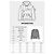Comme Des Garcons Strickcardigan mit Herzen Grau - Ansicht 7