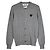 Comme Des Garcons Strickcardigan mit Herzen Grau - Ansicht 8