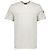 Moncler Logo Baumwoll-T-Shirt Weiß Elfenbein