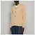 Comme Des Garcons Beiger Wollcardigan mit weißem Herz-Patch - Ansicht 7