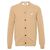 Comme Des Garcons Beiger Wollcardigan mit weißem Herz-Patch - Ansicht 8