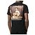 Off White Carvaggio T-Shirt mit Lauten-Print Schwarz