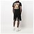 Off White Carvaggio T-Shirt mit Lauten-Print Schwarz - Ansicht 4