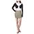 Jacquemus Gerippte Crop-Cardigan mit Mikro-Gold-Logo - Ansicht 6