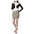 Jacquemus Gerippte Crop-Cardigan mit Mikro-Gold-Logo - Ansicht 8