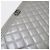 Chanel Caviar Silver Boy Clutch Large Series - vista 3