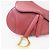 Dior Mini Saddle Bag Burgundy - Ansicht 4