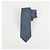 Hermès Duo tie cm Cravatta in seta da uomo Grigio marine - vista 5