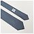 Hermès Duo tie cm Cravatta in seta da uomo Grigio marine - vista 7