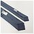 Hermès Duo tie cm Cravatta in seta da uomo Grigio marine - vista 8