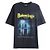 Balenciaga T-Shirt Medium Fit Wasched Black - Ansicht 4