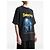 Balenciaga T-Shirt Medium Fit Wasched Black - Ansicht 7