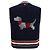 Thom Browne Strickweste mit V-Ausschnitt Navy Wolle Mohair - Ansicht 5