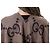 Gucci Poncho Capa Reversible Ancho de Cachemira Logo - vista 15