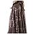Gucci Poncho Capa Reversible Ancho de Cachemira Logo - vista 25