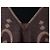 Gucci Poncho Capa Reversible Ancho de Cachemira Logo - vista 37