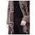 Gucci Poncho Capa Reversible Ancho de Cachemira Logo - vista 5