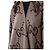 Gucci Poncho Capa Reversible Ancho de Cachemira Logo - vista 8