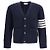 Thom Browne Merinowolle-Cardigan mit Anker-Intarsia