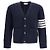Thom Browne Merinowolle-Cardigan mit Anker-Intarsia - Ansicht 4