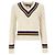 POLO RALPH LAUREN Cricket Pullover Creme Kaschmir Wolle