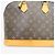 Louis Vuitton Alma Tote Bag aus Monogram Canvas - Ansicht 2