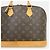 Louis Vuitton Alma Tote Bag aus Monogram Canvas - Ansicht 3