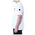 Moncler Flow Logo Bedrucktes Rundhals-T-Shirt in Weiß - Ansicht 21