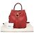 Mulberry Picca borsa bucket Hamstead in vitello Hibiscus Red - vista 2