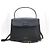 Burberry Cambry Medium in pelle grana nera House Check e toni dorati