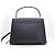 Burberry Cambry Medium in pelle grana nera House Check e toni dorati - vista 4
