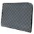 Louis Vuitton Pochette Jour GM Clutch in Canvas Damier Graphite - vista 2