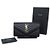 Autre Marque Large Monogram Flap Wallet in schwarzem texturiertem Matelassé - Ansicht 2