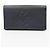 Autre Marque Pochette en cuir bleu marine foncé - vue 2
