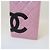 Portefeuille long en cuir rose Chanel - vue 5