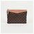 Louis Vuitton Daily Pouch Braun Beschichtetes Canvas - Ansicht 2