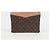 Louis Vuitton Daily Pouch Braun Beschichtetes Canvas - Ansicht 3