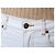 Tory Burch Vaqueros blancos cropped flare con costuras amarillas - vista 25