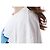 Off White Oversized T-Shirt für Damen mit Mona Lisa Print - Ansicht 25